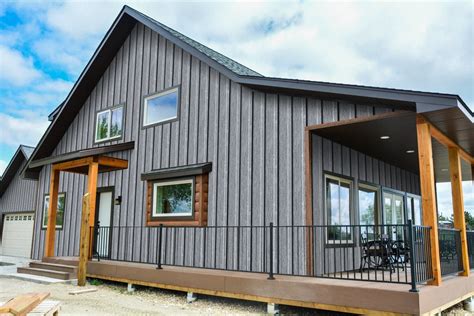 house with gray metal siding|steel lap siding for homes.